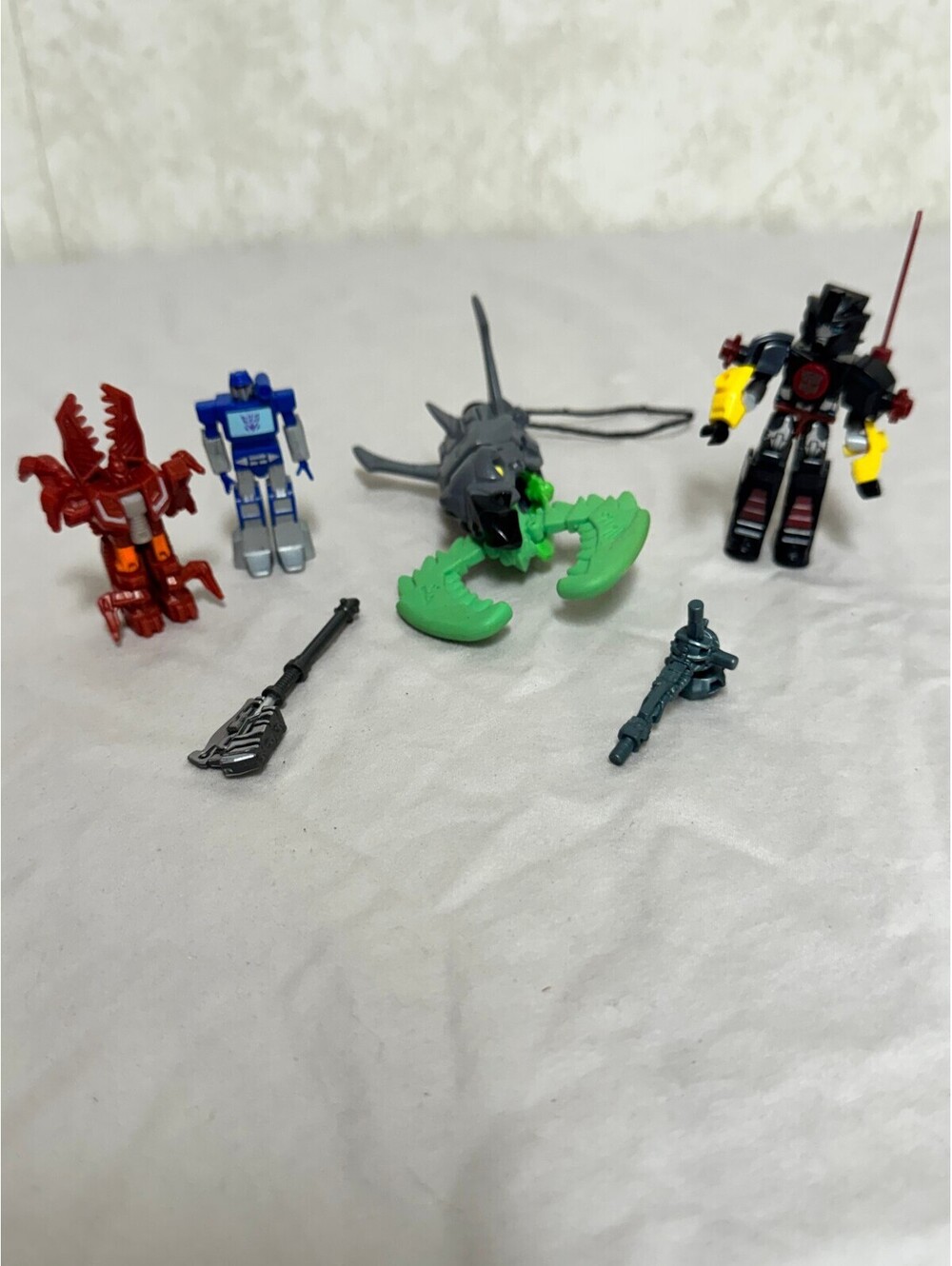 Hasbro Transformers Kre-O Micro-Changers Mini Figures Lot Weapons